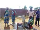 Local women at the Borehole, Mudzi Foundations Project Site